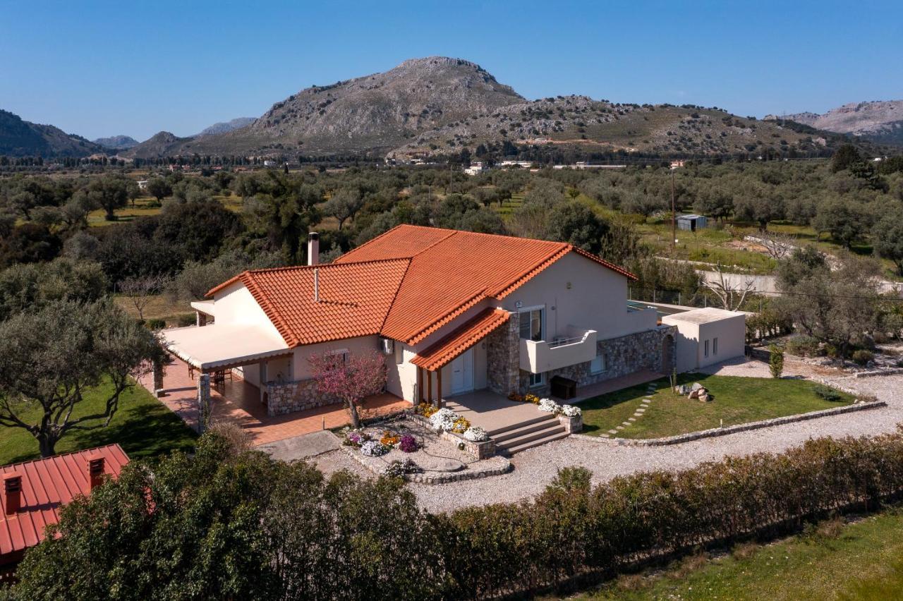 Olive Private Villa Swimming Pool 5 Bdr Kolymbia Rhodes Exterior photo