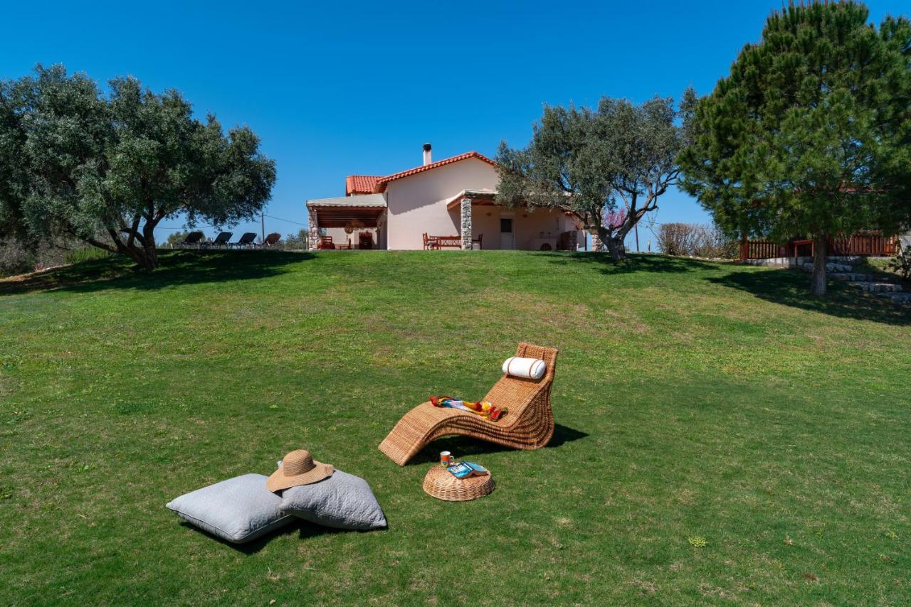 Olive Private Villa Swimming Pool 5 Bdr Kolymbia Rhodes Exterior photo