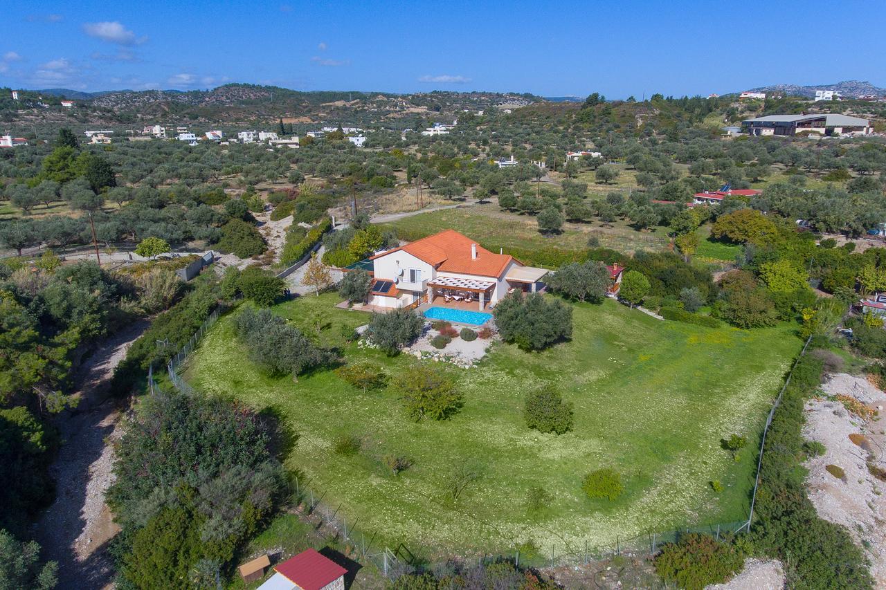 Olive Private Villa Swimming Pool 5 Bdr Kolymbia Rhodes Exterior photo