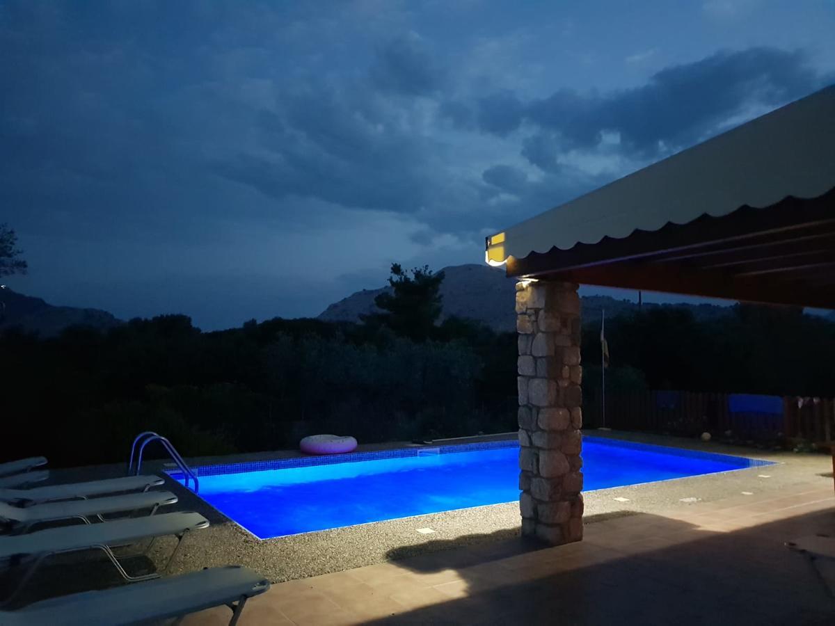 Olive Private Villa Swimming Pool 5 Bdr Kolymbia Rhodes Exterior photo