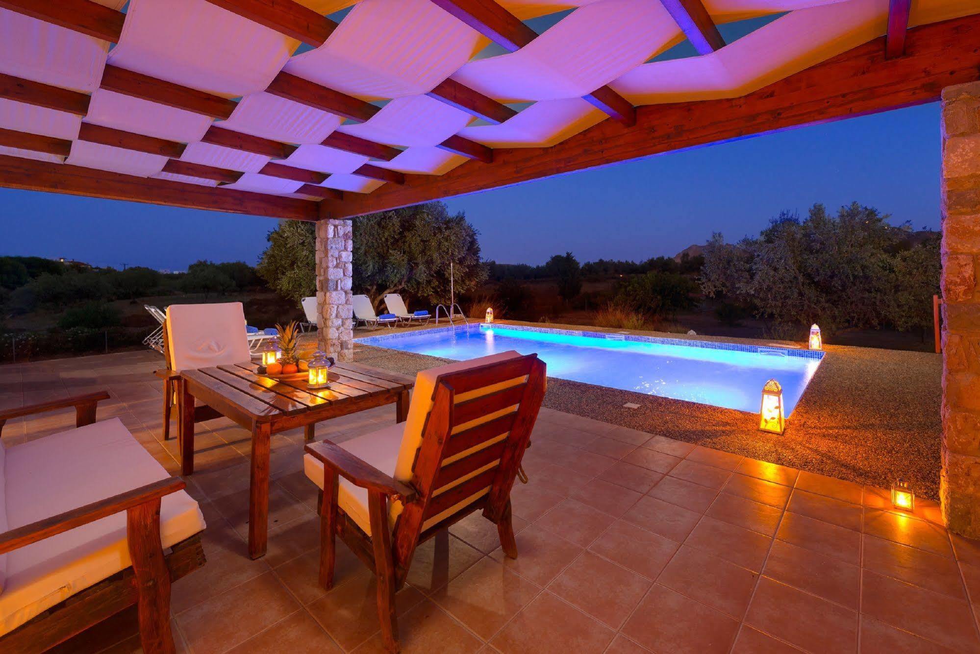 Olive Private Villa Swimming Pool 5 Bdr Kolymbia Rhodes Exterior photo
