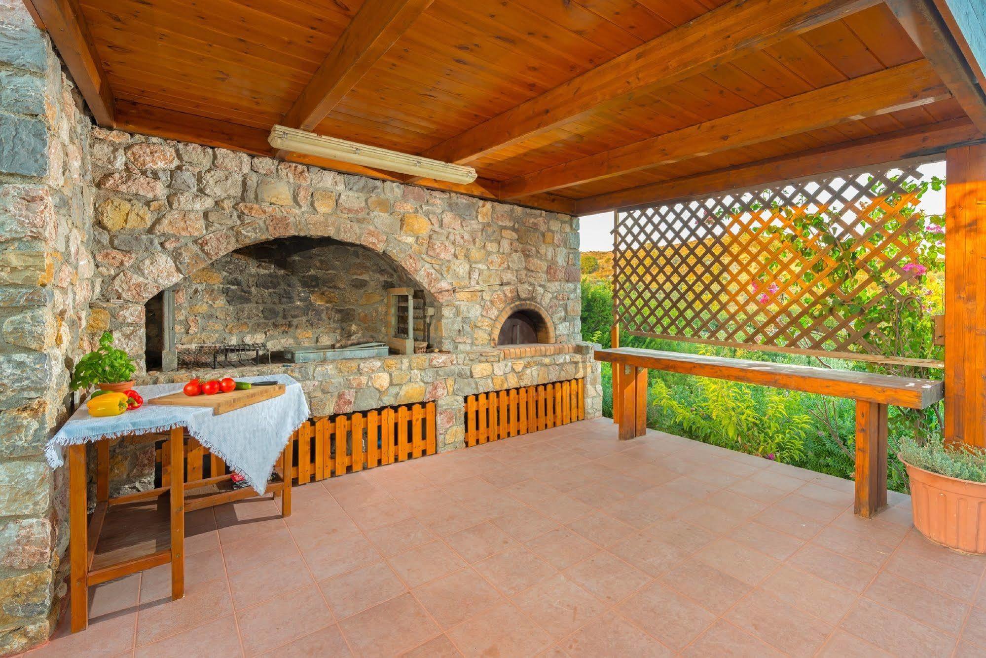 Olive Private Villa Swimming Pool 5 Bdr Kolymbia Rhodes Exterior photo